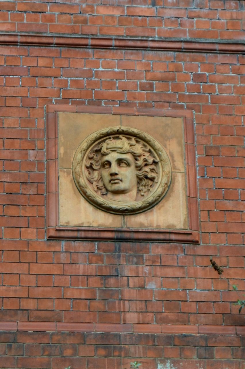 Former Bilston Community college facade. Architect CLN Wilson