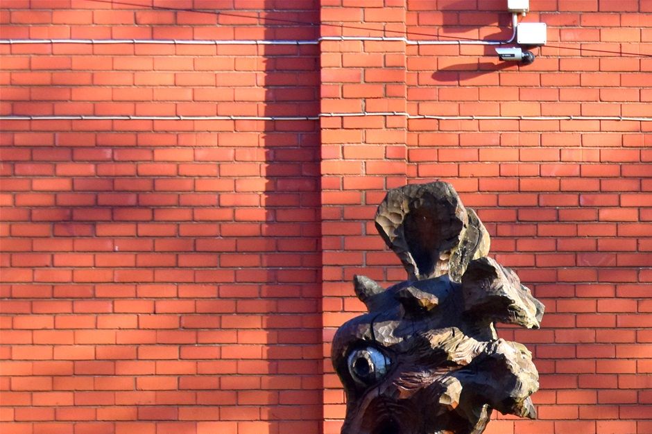 Bilston Craft Gallery and Museum.  Carved by Graham Jones with Ilona Bryan