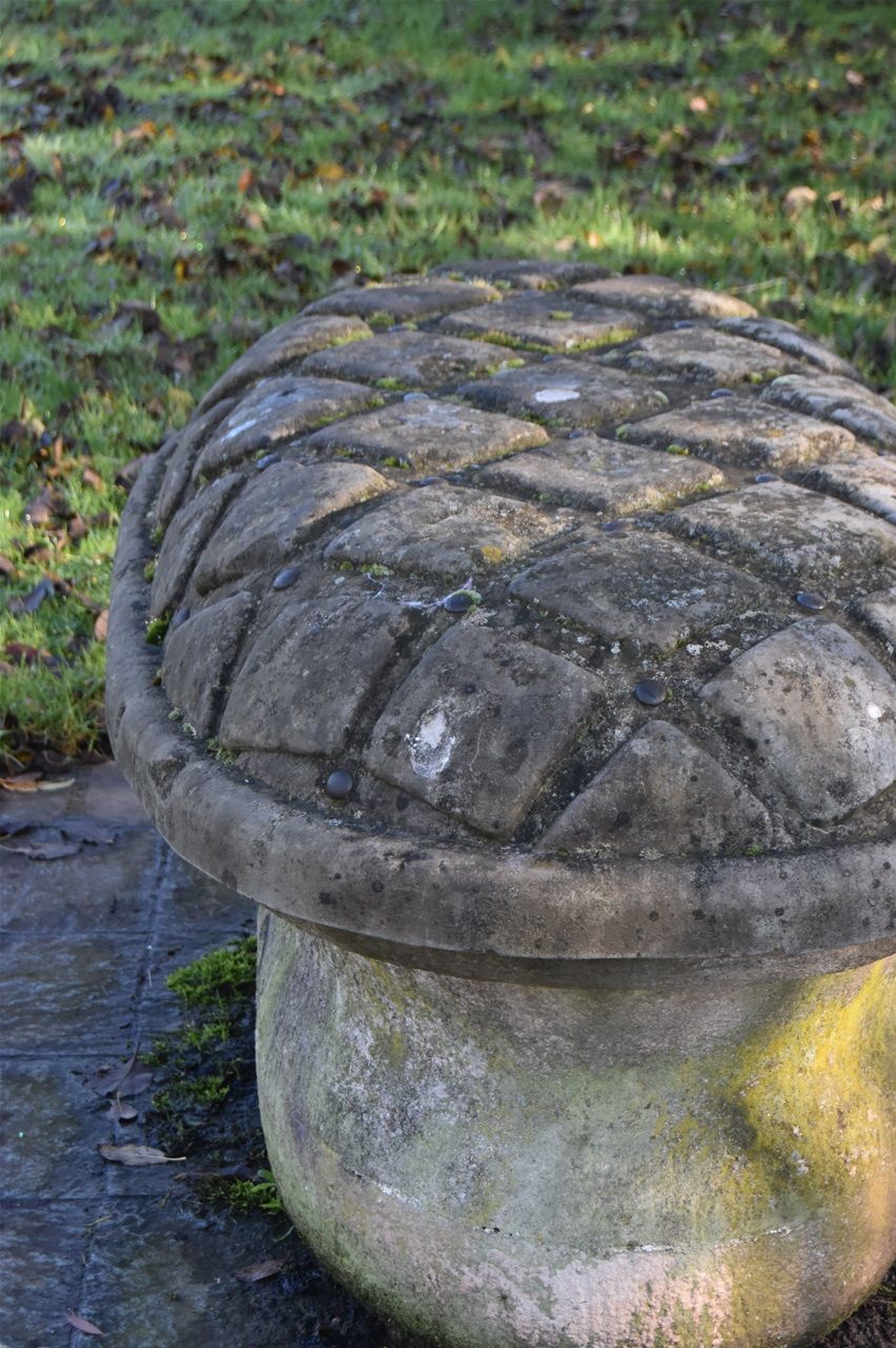 Lunt Path, Pincushion Seat, Carved by Michael Farrell