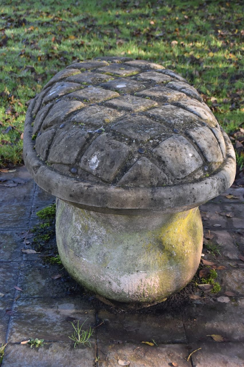 Lunt Path, Pincushion Seat, Carved by Michael Farrell